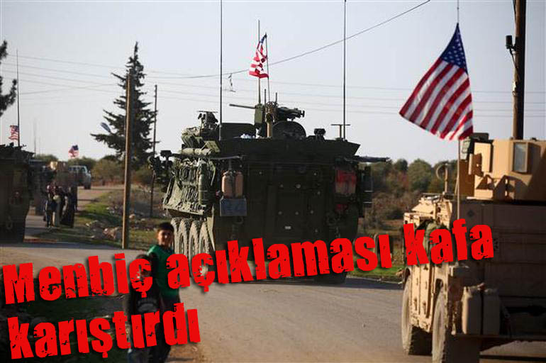 Menbiç açıklaması kafa karıştırdı