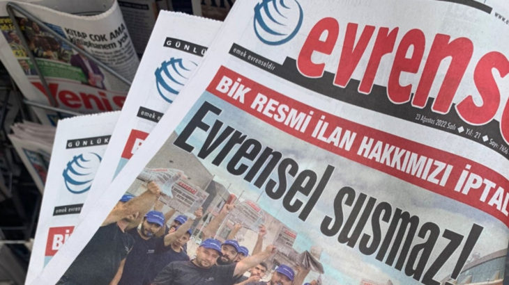 Evrensel Gazetesi ne silahlı saldırı