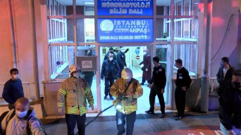 Cerrahpaşa Tıp Fakültesi nde yangın