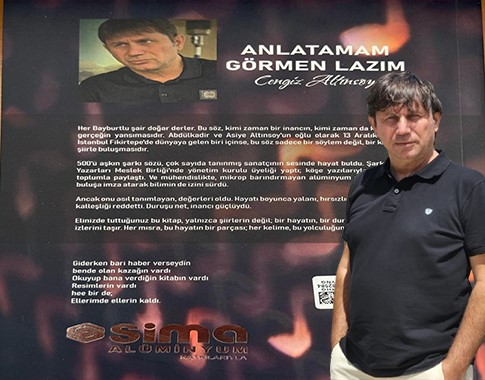 TURKTIME yazarı Cengiz Altınsoy un yeni kitabı  Anlatamam Görmen Lazım  çıktı