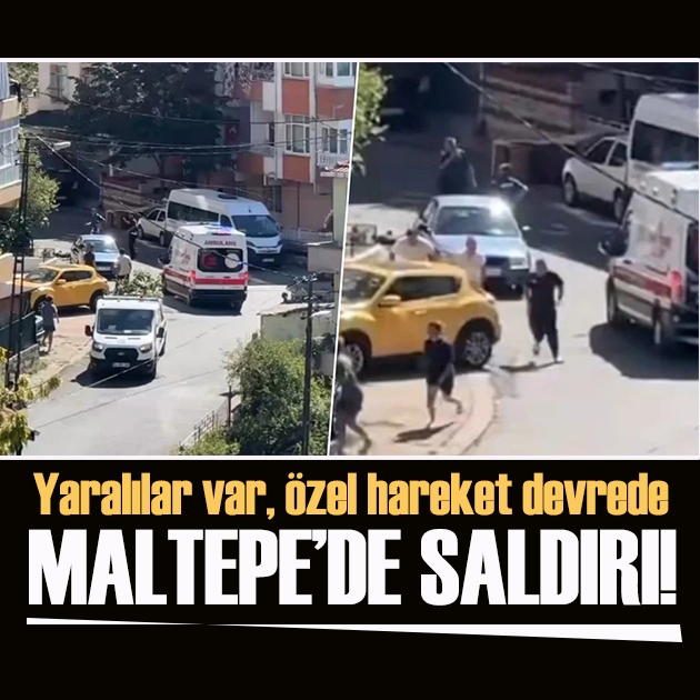Maltepe'de bir kişi silahla ateş açtı: Çok sayıda yaralı var