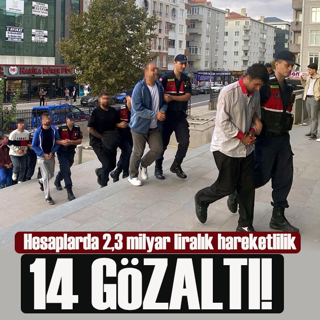 Yasa dışı bahis operasyonu: Hesaplarda 2,3 milyar liralık hareketlilik