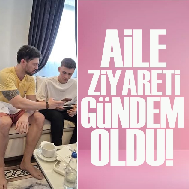 Murat Boz'un aile ziyareti sosyal medyanın diline düştü!