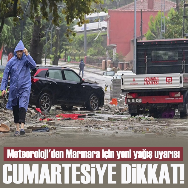 İstanbul'a sağanak yeniden geliyor: Cumartesiye dikkat!