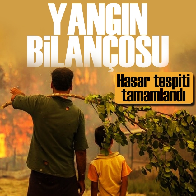 Bakan Kurum yangın bilançosunu açıkladı: Hasar tespiti tamamlandı