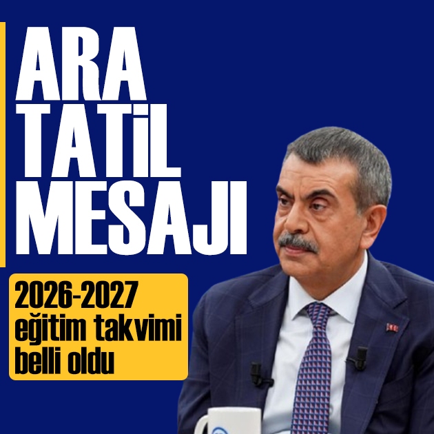Öğrenciler dikkat! Ara tatil kalkıyor mu? Bakan Tekin'den açıklama