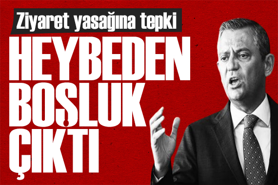 Özgür Özel den sert mesaj: Heybeden boşluk çıktı