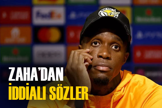 Wilfried Zaha net konuştu:  ManU yu yakabilecek oyuncularımız var 