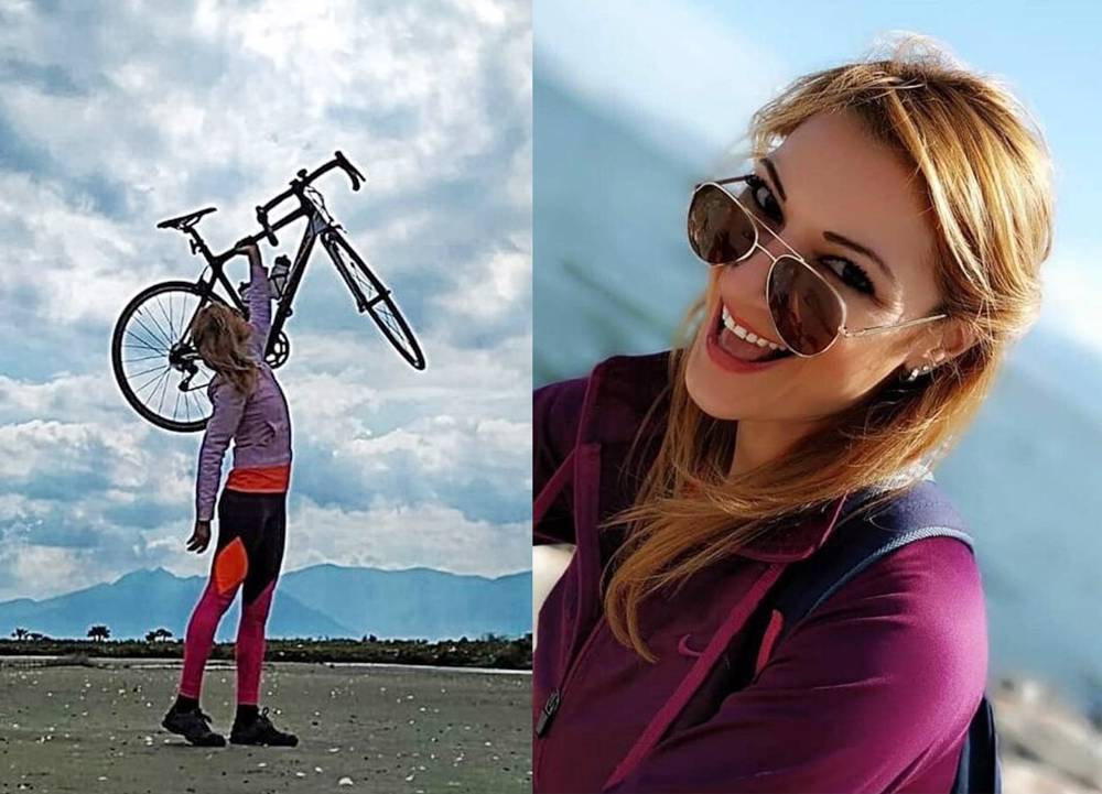 Bisiklet kazasında ölen genç sporcu kadının anısına arkadaşı klip çekti!