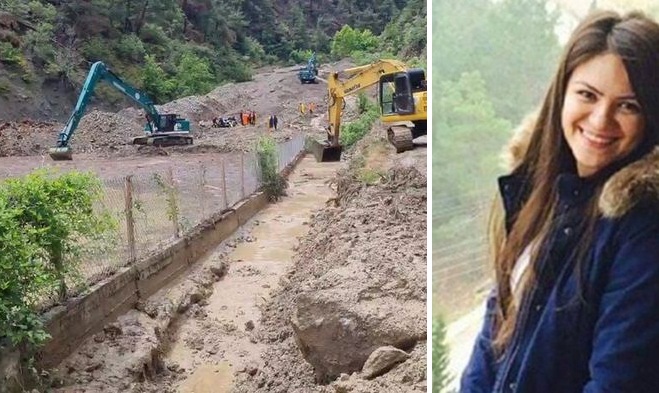 Amasya da sel sularına kapılan Zilal Şahin den acı haber