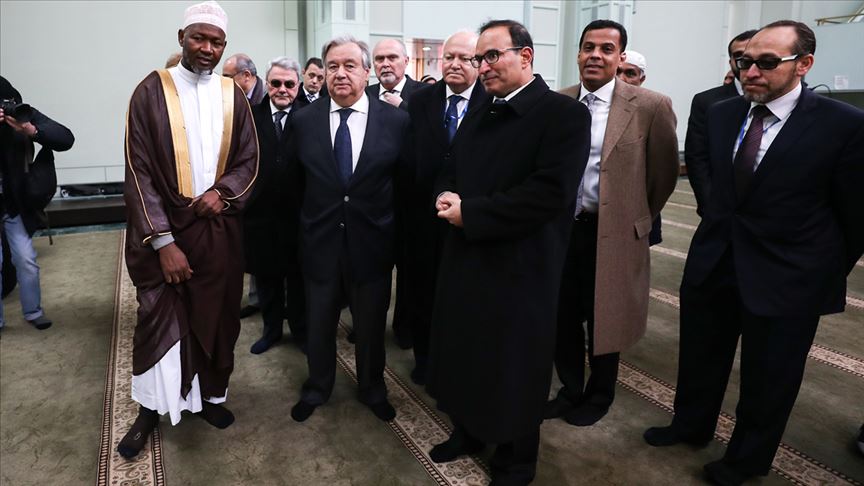 Guterres New York ta cami ziyaretinde bulundu