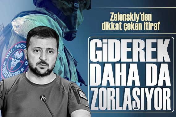 Zelenskiy den dikkat çeken cephe itirafı