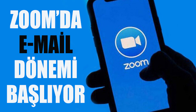 Zoom da e-mail dönemi başlıyor