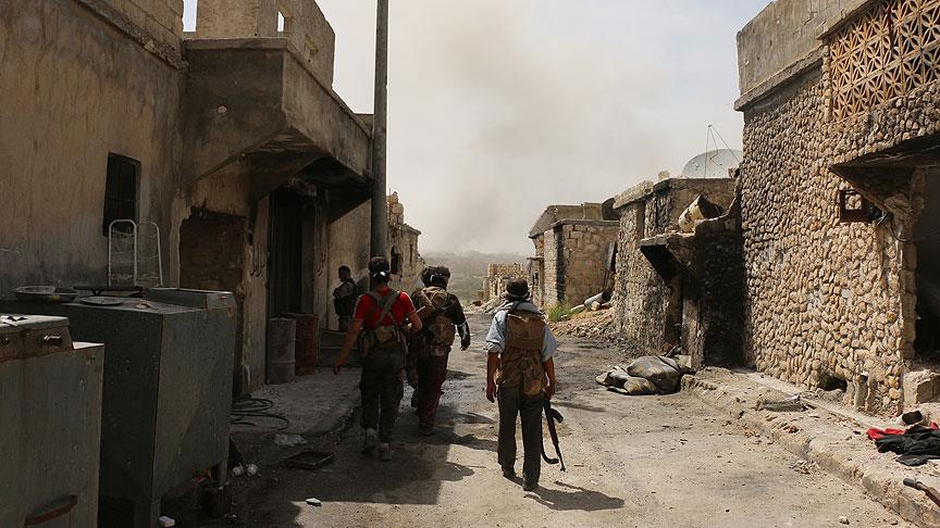 Halep te terör örgütü IŞİD e darbe