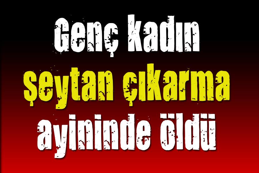 Ayin sırasında yanarak öldü