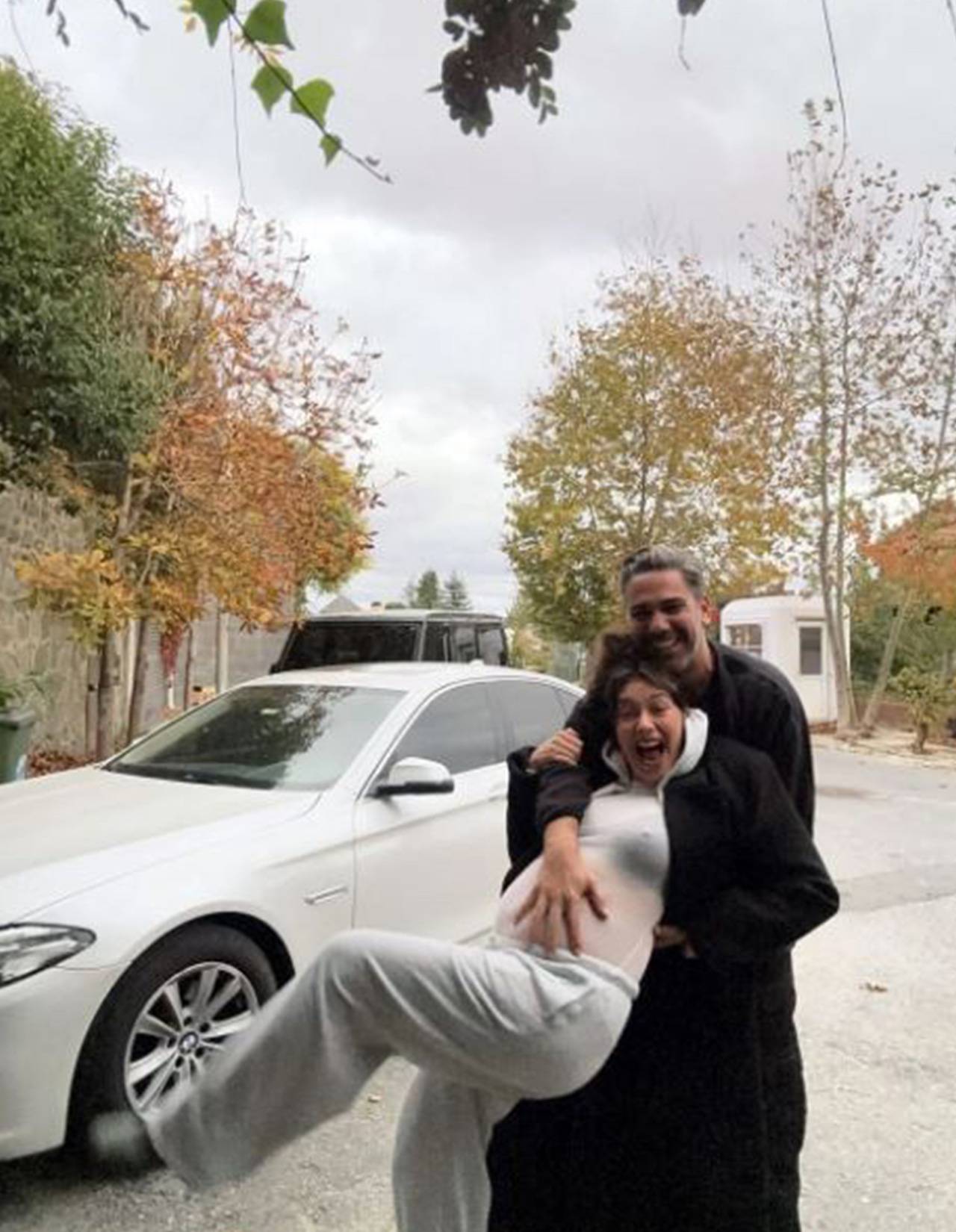 Neslihan Atagül'ün hamilelik fotoğrafı