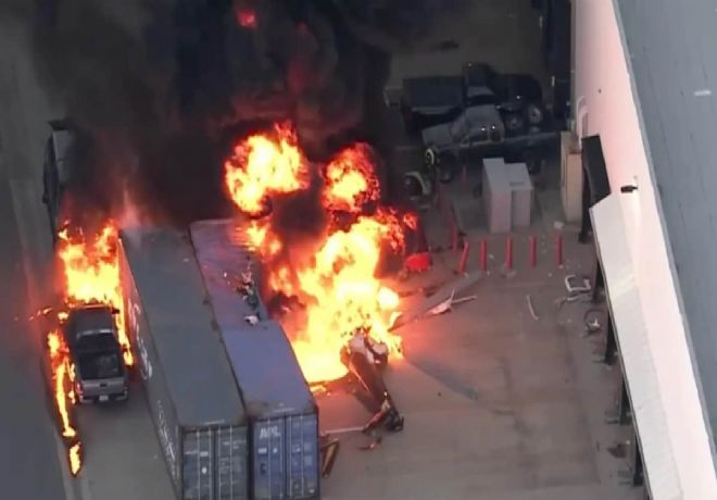 ABD'de canlı yayın helikopteri düştü: 3 kişi öldü, 1 kişi yaralandı