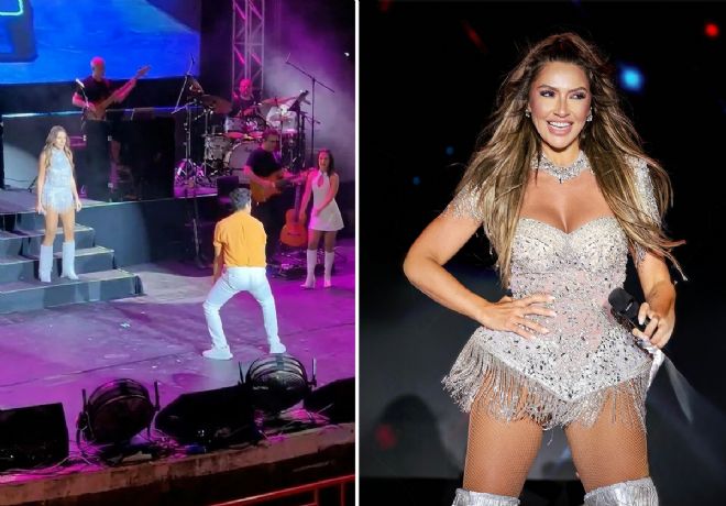 Hadise hayranını sahneye çağırdı! Sonrası olay oldu